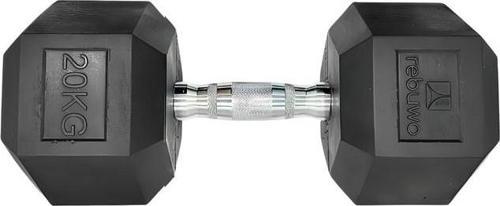 Hex Dambıl Kauçuk Altıgen Dambıl Hex Dumbbell 20 KG 1 Adet