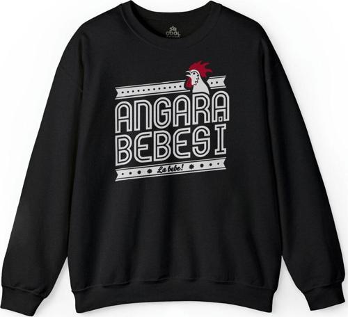 Ankara Angara Bebesi 06 Sıfır Altı Baskılı Sweatshirt