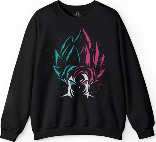 Dragon Ball Z Son Goku Baskılı Sweatshirt