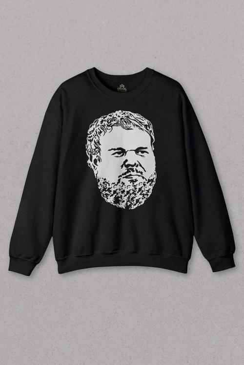 Unisex Sweatshirt Hodor Quote Dizi Game of Thrones Stark Winter Is Coming Baskılı Sweat PSW01S-1345