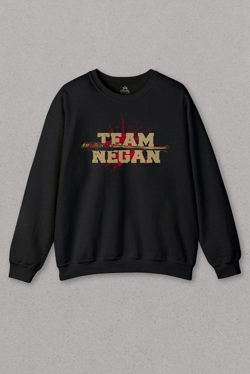 Unisex Sweatshirt I Am Negan The Walking Dead Yürüyen Ölüler Baskılı Sweat PSW01S-1355