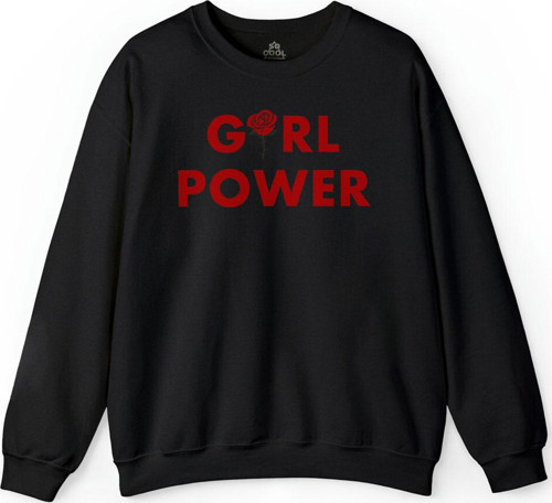 Gırl Power Kızın Gücü Feminist Af Feminizm Baskılı Sweatshirt