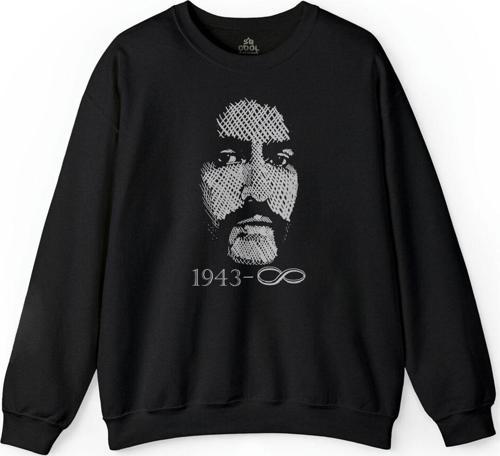 Barış Manço Silüet Resimli  Baskılı Sweatshirt