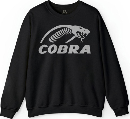 Kral Kara Kobra Yılan King Black Snake Cobra Baskılı Sweatshirt PSW01S-1213