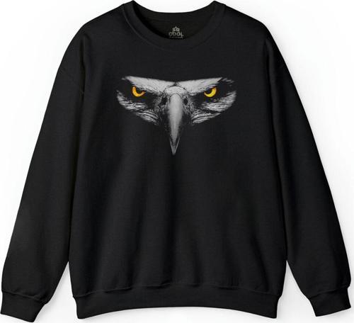 Kartal Kafa Göz Baskılı Şampiyon Baskılı Sweatshirt