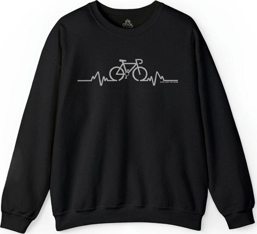 Bİke Pulse Cycling Bicycle Riding Bisiklet Baskılı Sweatshirt