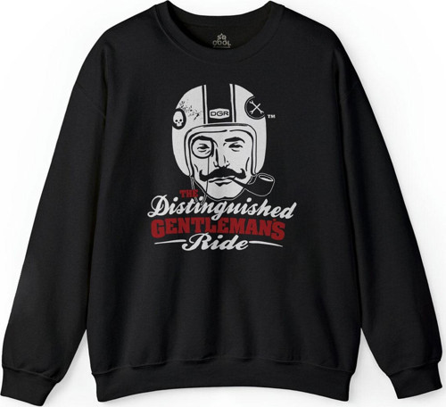 Centilmen Sürücü Gentleman Ride Driver Baskılı Sweatshirt