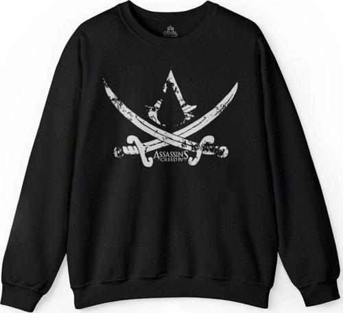 Assassins Assassin'S Creed 4 5 Iv Black Flag Baskılı Sweatshirt