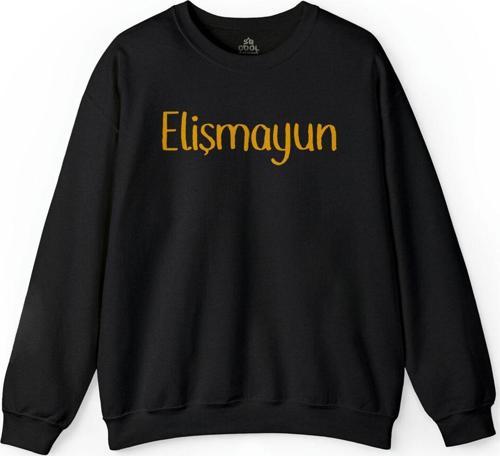 Elişmayun İlişmeyin Karışmayın Karadeniz Baskılı Sweatshirt