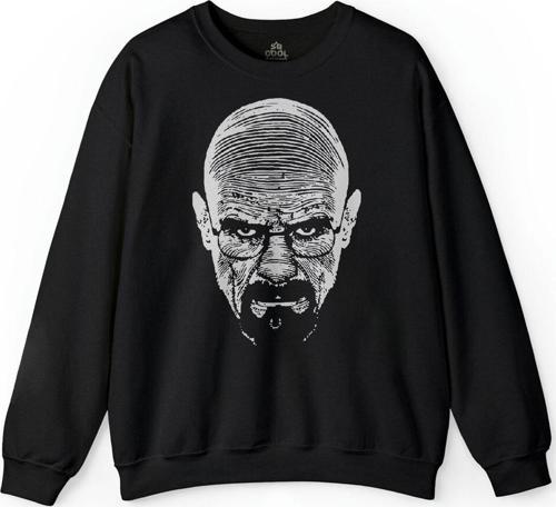 Breaking Bad Heisenberg Ding Ding Crystal Meth Baskılı Sweatshirt