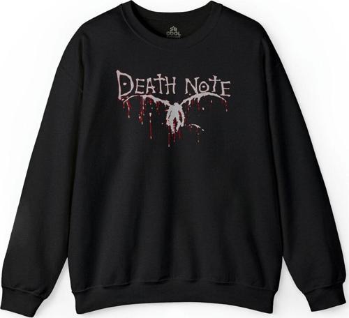 Death Note Oyun Ölüm Notu Baskılı Sweatshirt