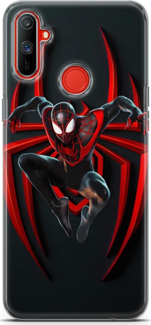Realme C3 Uyumlu Kılıf Yapayzeka 1 Örümcek Adam Anime Telefon Kılıfı