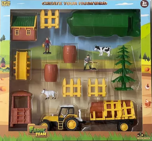 Twin Toys Farm Team Büyük Çiftlik Oyun Seti Toy-65