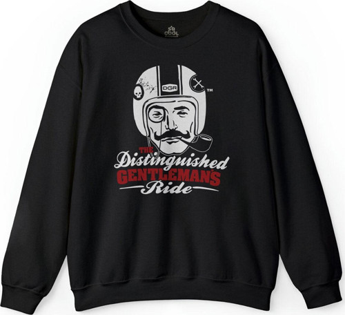 Centilmen Sürücü Gentleman Ride Driver Baskılı Sweatshirt