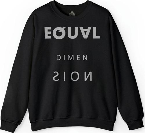 Equal Dimen sion Dimensions Baskılı Sweatshirt