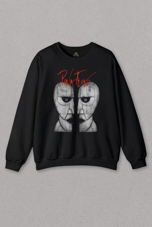 Unisex Sweatshirt Pink Floyd The Division Bell Rock 70S 80S Gilmore Waters Baskılı Sweat