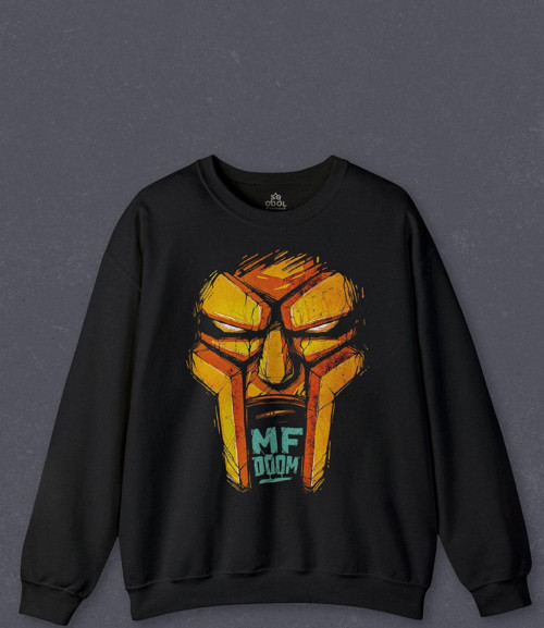Unisex Sweatshirt Mf Doom Hip Hop Doomsday J Dilla Rap Baskılı Sweat