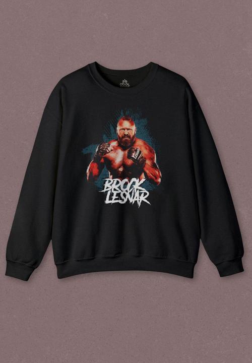 Unisex Sweatshirt Brock Lesnar Wwe Ufc Amerikan Güreşi Spor Baskılı Sweat PSW01S-4096