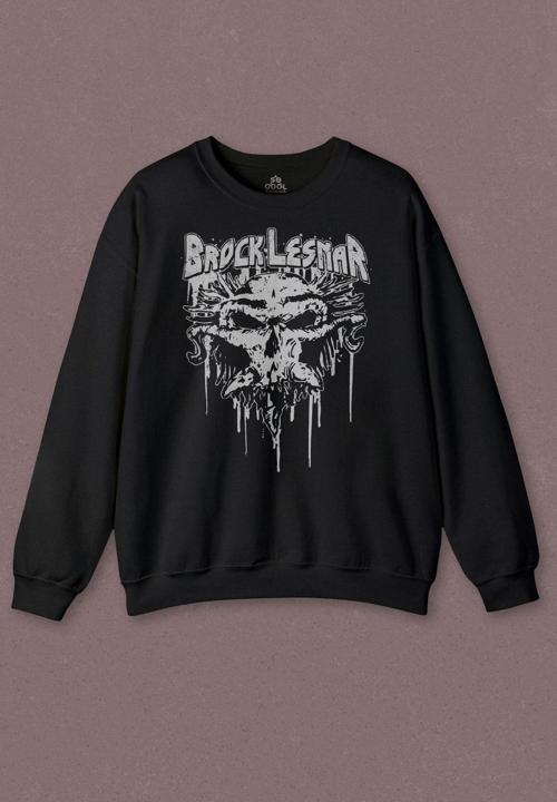 Unisex Sweatshirt Brock Lesnar Logo Wwe Ufc Amerikan Güreşi Spor Baskılı Sweat PSW01S-4099