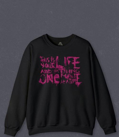 Unisex Sweatshirt Fight Club This Is Your Life Tyler Durden Dövüş Kulübü Baskılı Sweat