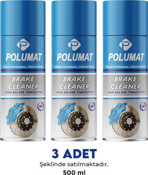 Polumat Fren Balata Temizleme Spreyi 3'lü Paket