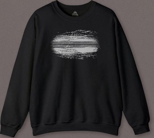 Eat Sleep Drift Repeat Race Drive Drift Siyah Baskılı Sweatshirt