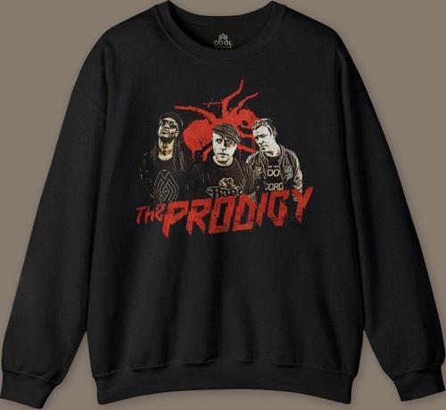The Prodigy Flint Müzik Karınca Music Electronic Dance  Logo Baskılı Sweatshirt