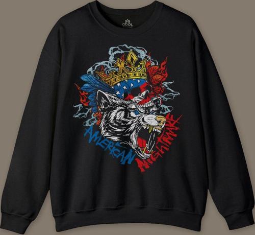 Cody Rhodes Nightmare Family Wwe Amerikan Güreşi Gym Body Baskılı Sweatshirt PSW01S-4321
