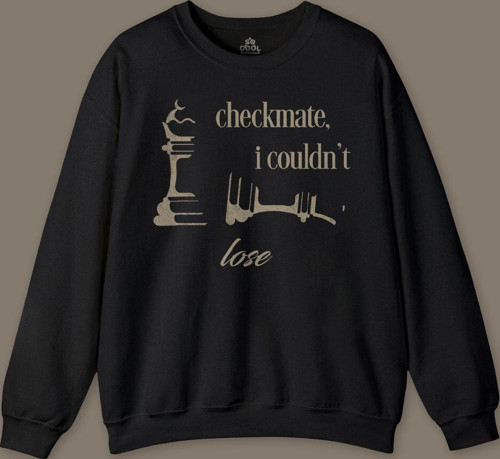 Mastermind Taylor Swift Midnights Şarkı 1989 Baskılı Siyah Baskılı Sweatshirt