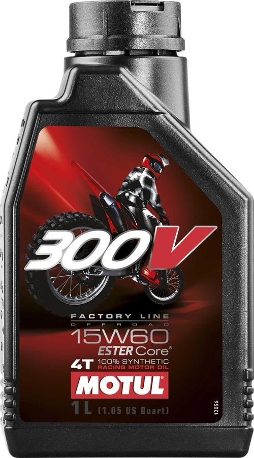 300V FACTORY LINE OFF ROAD 15W-60 4T 1L