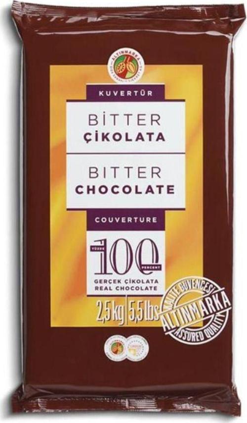 Bitter Kuvertür Çikolata 2500 G