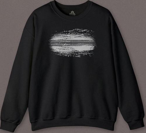 Eat Sleep Drift Repeat Race Drive Drift Siyah Baskılı Sweatshirt