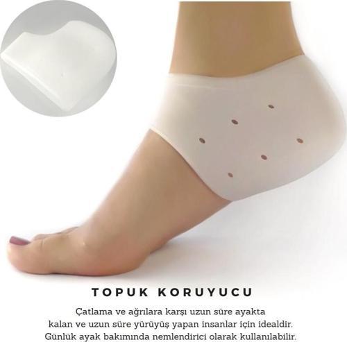 Topuk Koruyucu Topuk Çorabı
