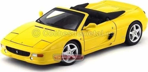 Ferrari F355 Spider Convertible Sarı Elite Sürüm 1/18 Diecast Araba Modeli