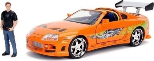 Jada 1:24 Diecast 1995 Toyota Supra  Brian O'Conner Figürü