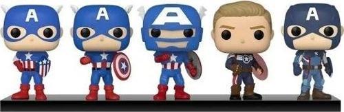 Pop! Marvel Kaptan Amerika Çağlar Boyu 5li Paket Figür