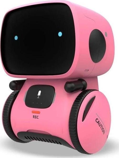 Dokunmatik Sensörlü İnteraktif Akıllı Robot Pembe