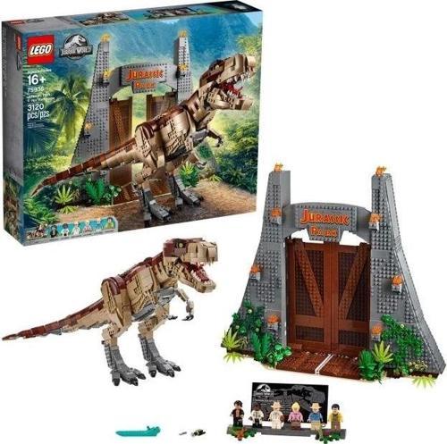 Jurassic World T. rex Rampage 75936 Yapı Seti (3120 Parça) Multicolor