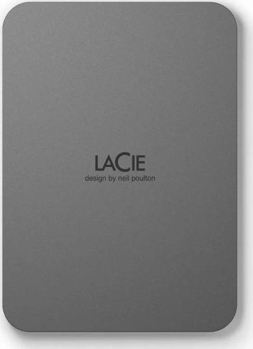 LaCie Mobile Drive Secure External Hard Drive Taşınabilir HDD - Refresh Refresh 5 TERABAYT Gri