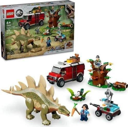 76965 Jurassic World Dinozor Görevleri Stegosaurus Keşfi Çok Renkli