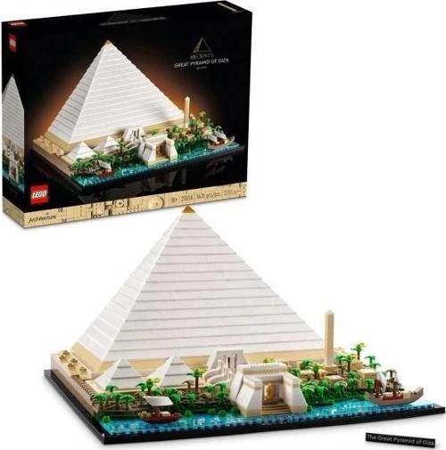 Architecture Büyük Giza Piramidi Seti - 21058 Green