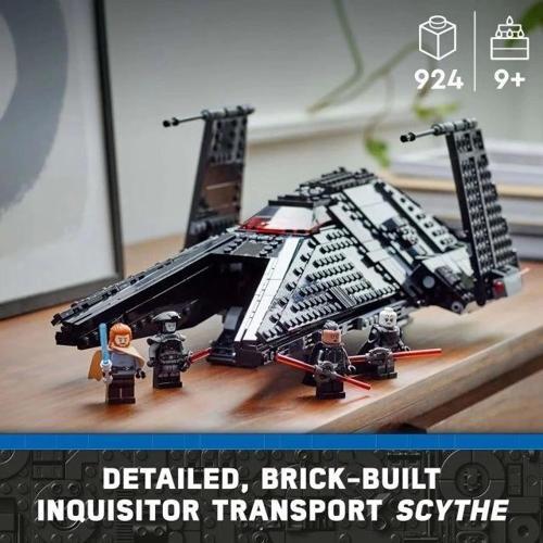 Star Wars OBI-Wan Kenobi Inquisitor Uzay Aracı 75336 Blue,red