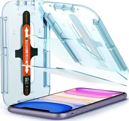Tempered Cam Ekran Koruyucu iPhone 11 / XR  Glas.tR EZ Fit