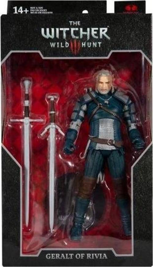 The Witcher Geralt of Rivia (Viper Armor: Teal) Figür
