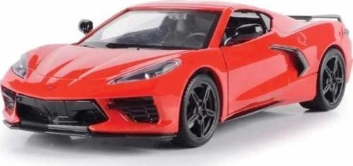 2020 Chevrolet Corvette C8 Stingray Kırmızı Pres Döküm Model Araba