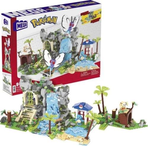 Çocuklar için MEGA Pokemon Aksiyon Figürü Yapı Oyuncakları Jungle Voyage