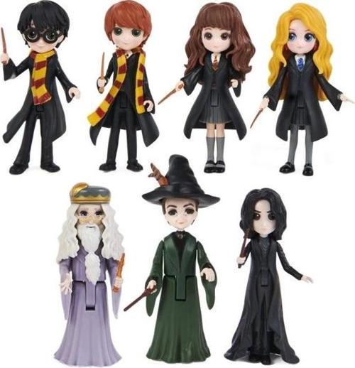 Harry Potter Büyülü Mini Figür ve Oyun Seti 7 Pack - Collectible Figure Set