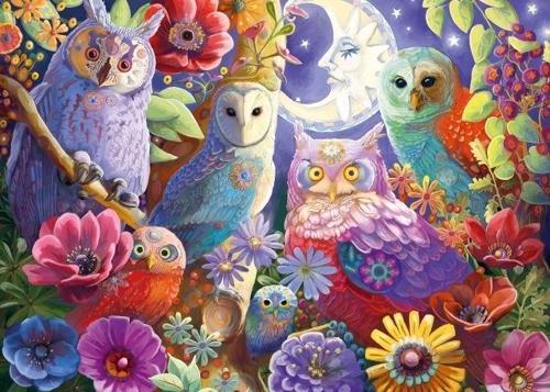 Gece Kuşu Hoot 300 Parça Puzzle - 17466 -