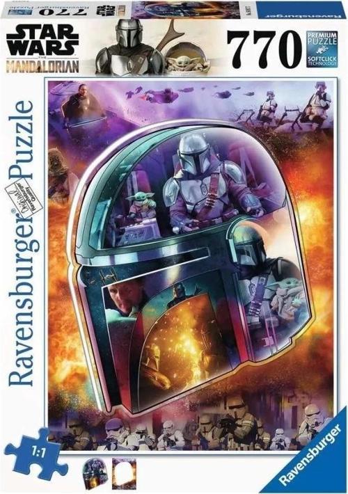 Star Wars The Mandalorian: Helmet 770 Parça Puzzle