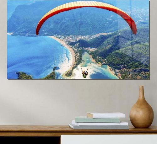 Spor Temalı Pleksi Cam Tablo Paraşüt